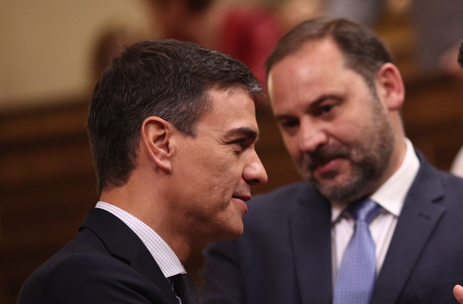 Pedro Sánchez i José Luis Ábalos, en una imatge d'arxiu/EP