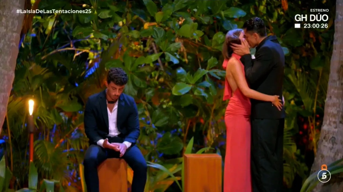 Una de les imatges de la final de La isla de las tentaciones - Telecinco