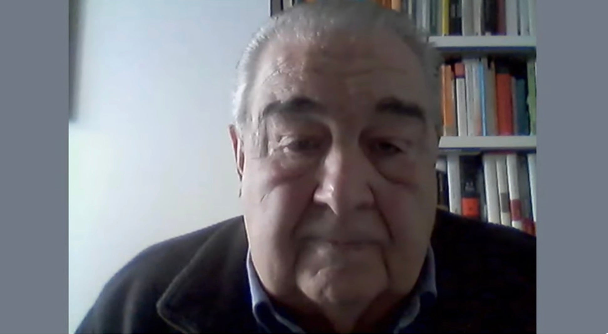 Xavi Planas, en un moment del seu sincer testimoniatge en el judici als Pujol/QS