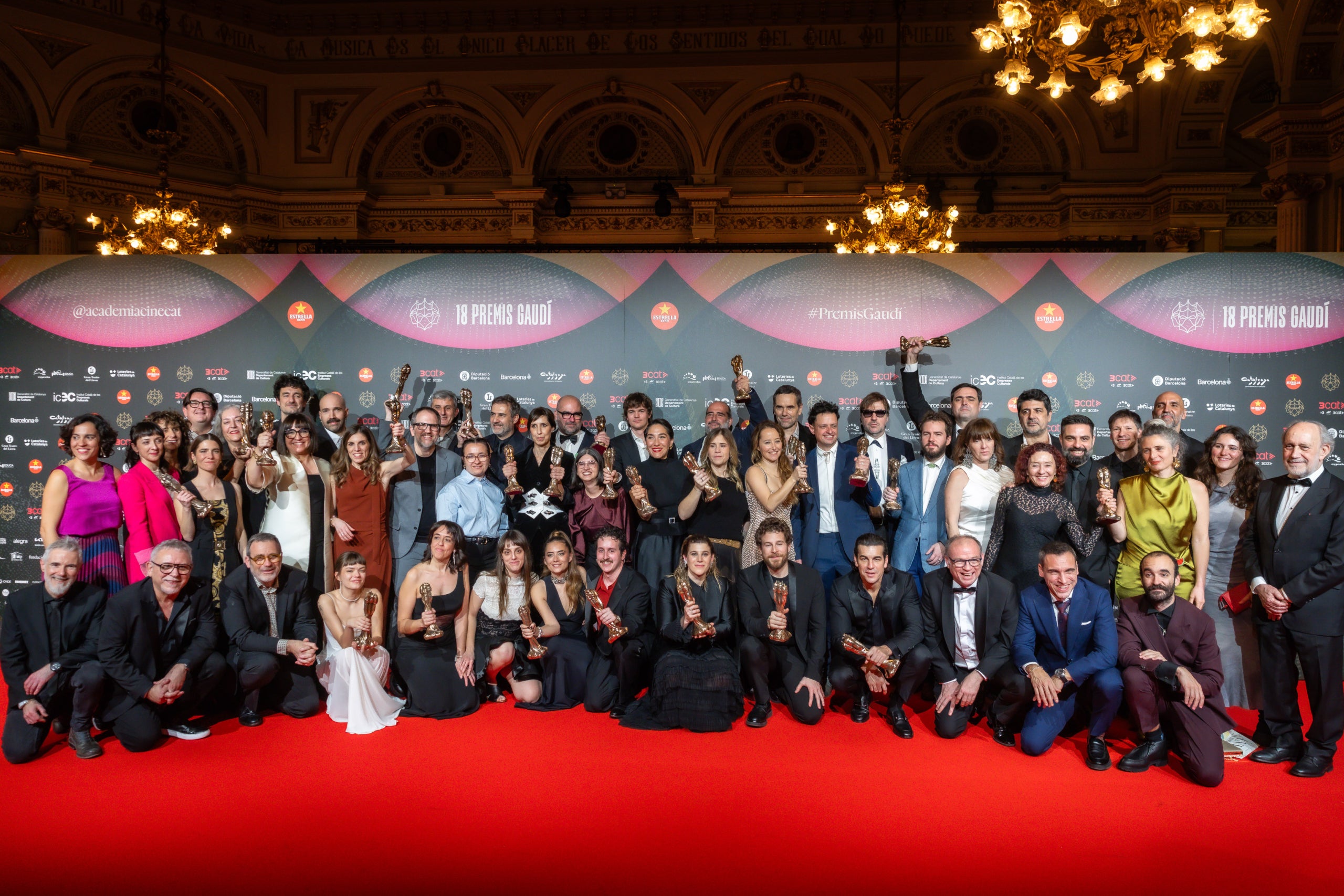 Els guanyadors dels Premis Gaudí 2026 / ACN