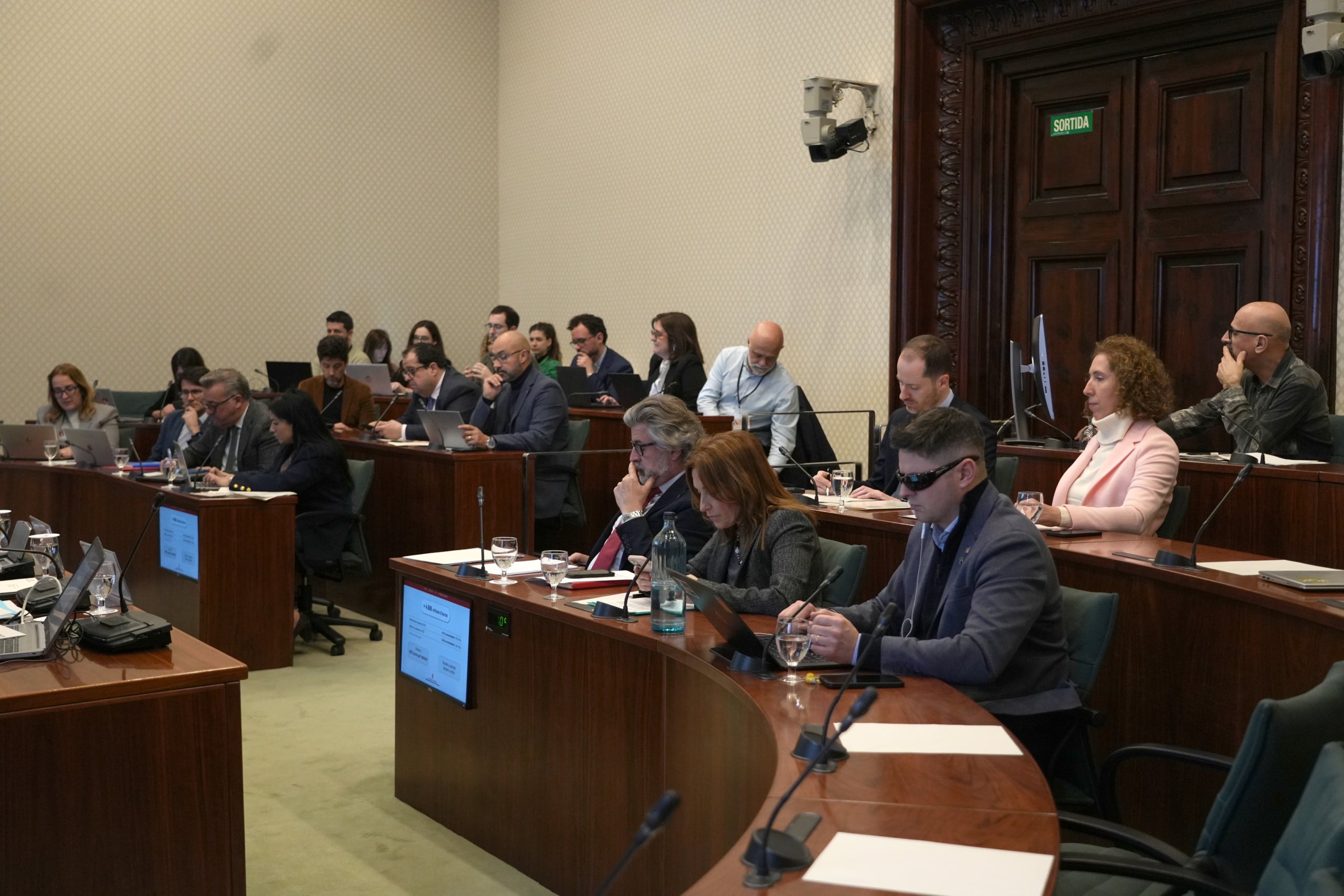 La comissió d'Economia i Finances del Parlament / ACN