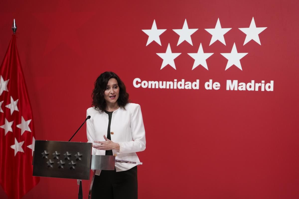 Isabel Díaz Ayuso | Foto de la Comunitat de Madrid / Servimedia