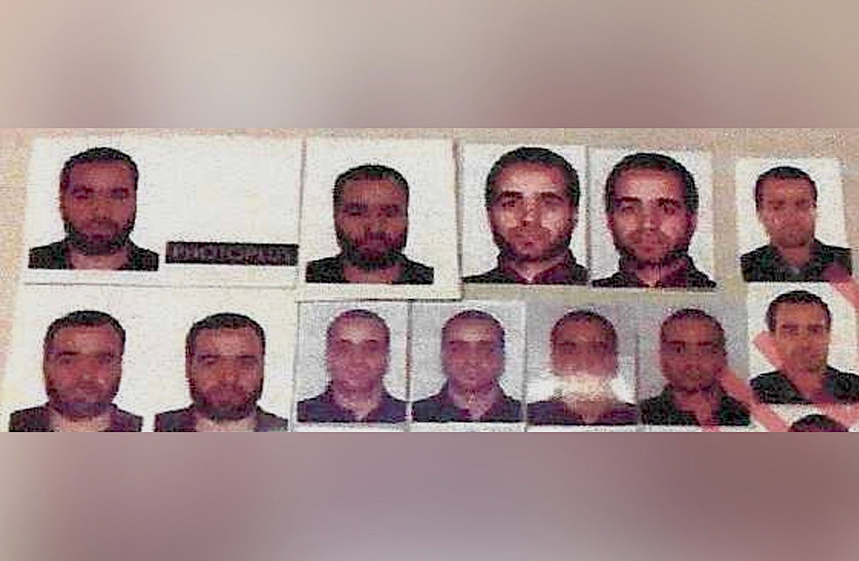 Les fotografies d'Es Satty amb diferents aspectes que la policia va trobar i relacionar en una de les caixes dels escorcolls/QS