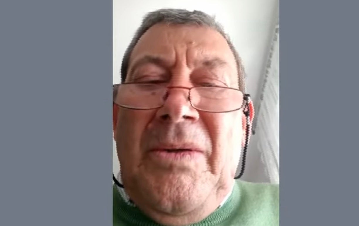 Bonifacio Díez, durant la seva declaració a l'Audiència Nacional