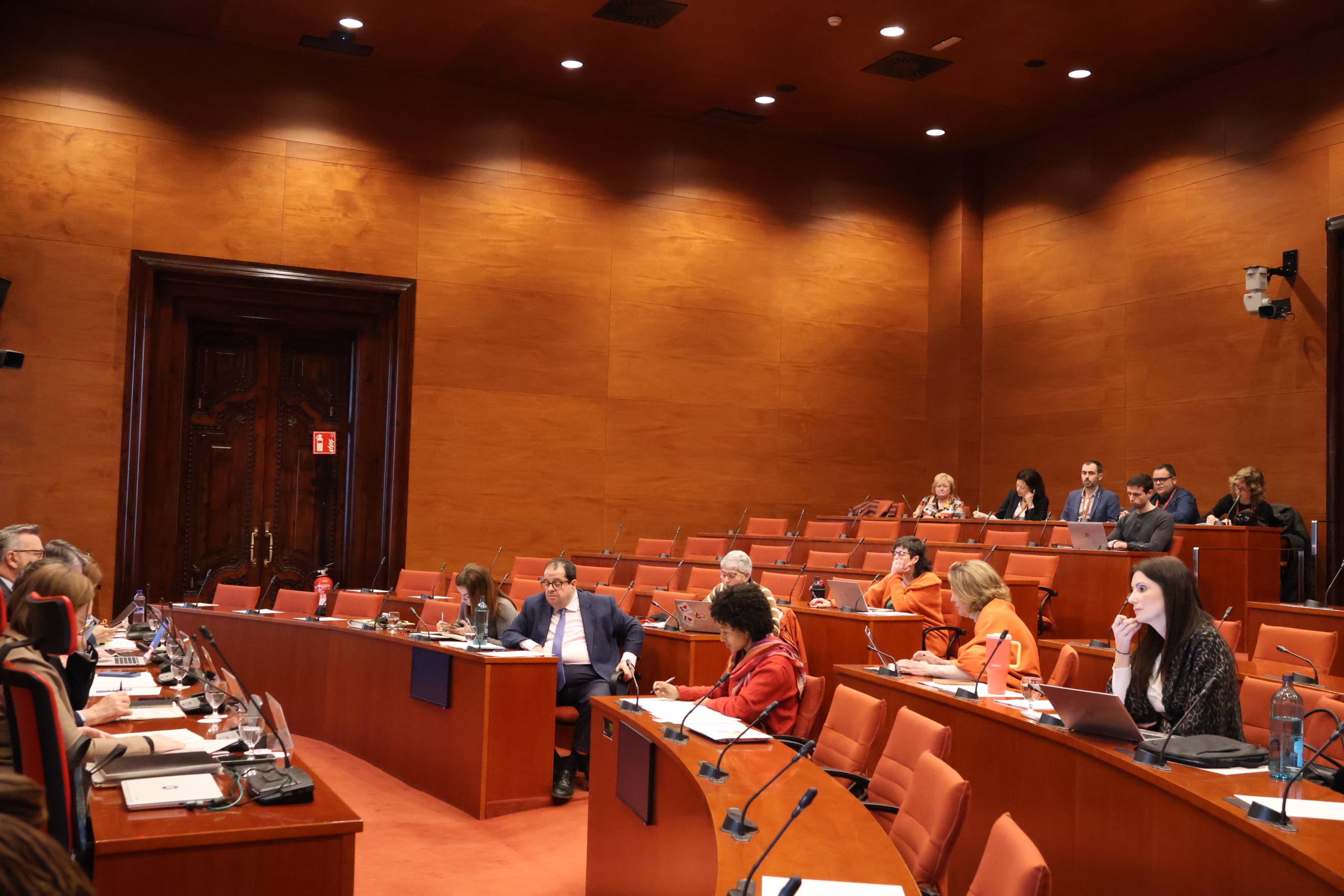 Una imatge de la comissió d'investigació de la DGAIA/Parlament