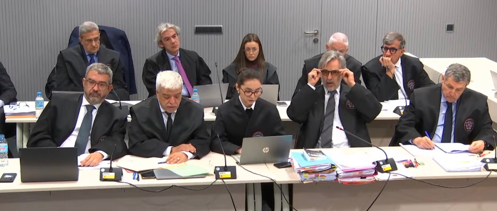 Membres de les defenses del cas Pujol a l'Audiència Nacional