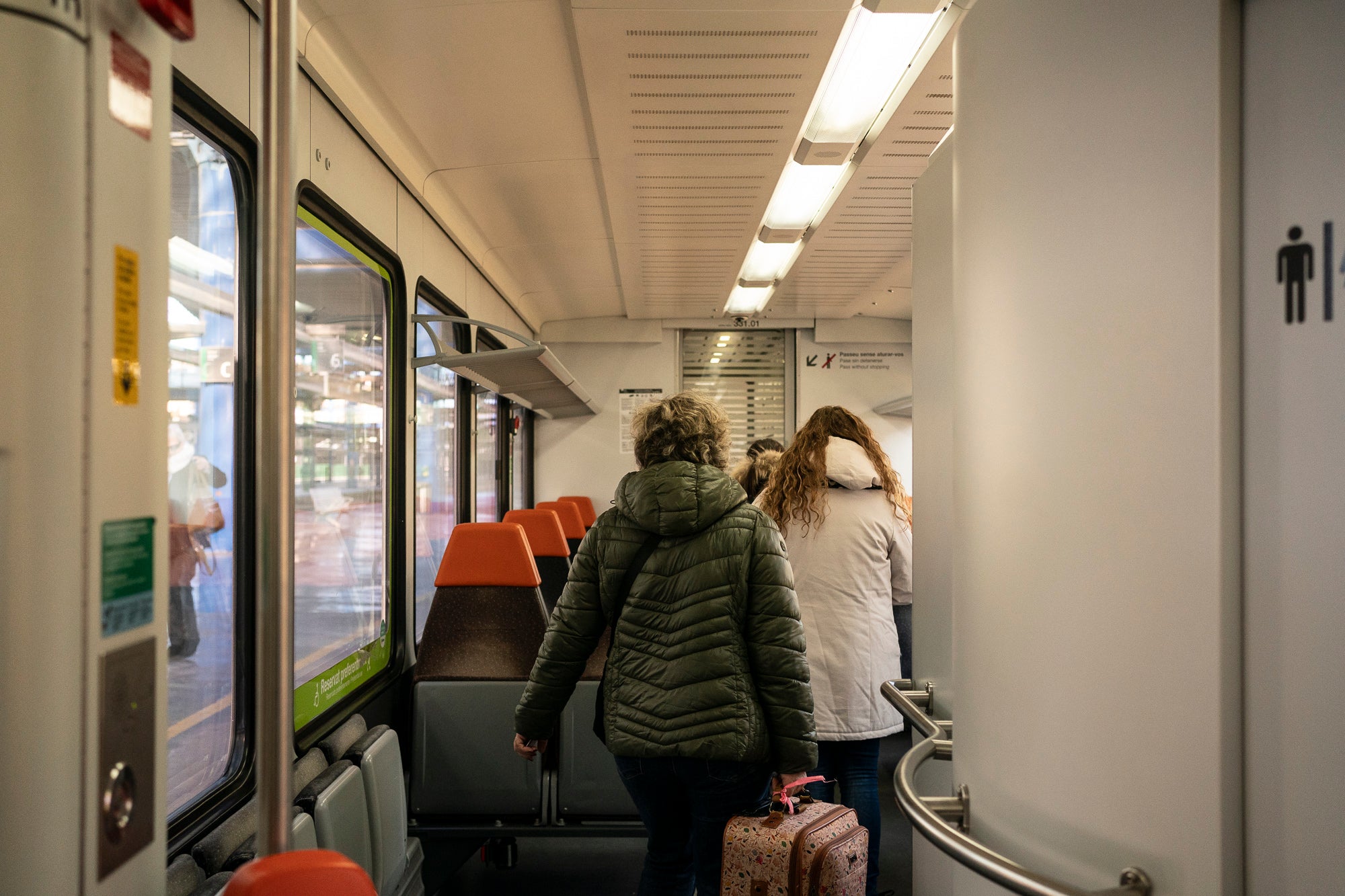 Línia de tren Lleida-Balaguer-la Pobla de Segur dels FGC. Lleida 17.02.2026 | Mireia Comas