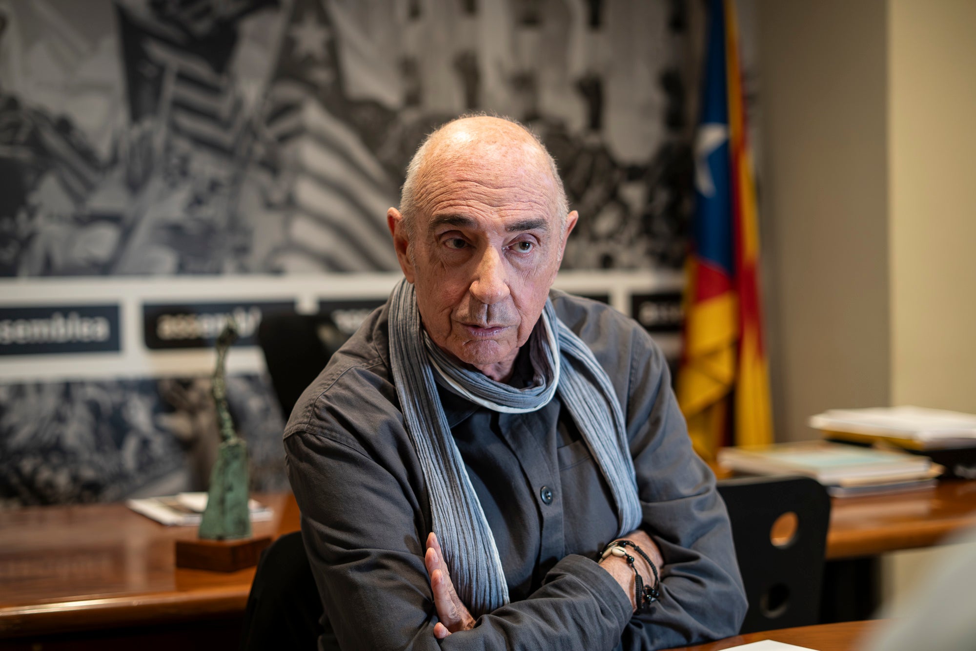 Lluís Llach, president de l'Assemblea Nacional Catalana. Barcelona 04.02.2026 | Mireia Comas