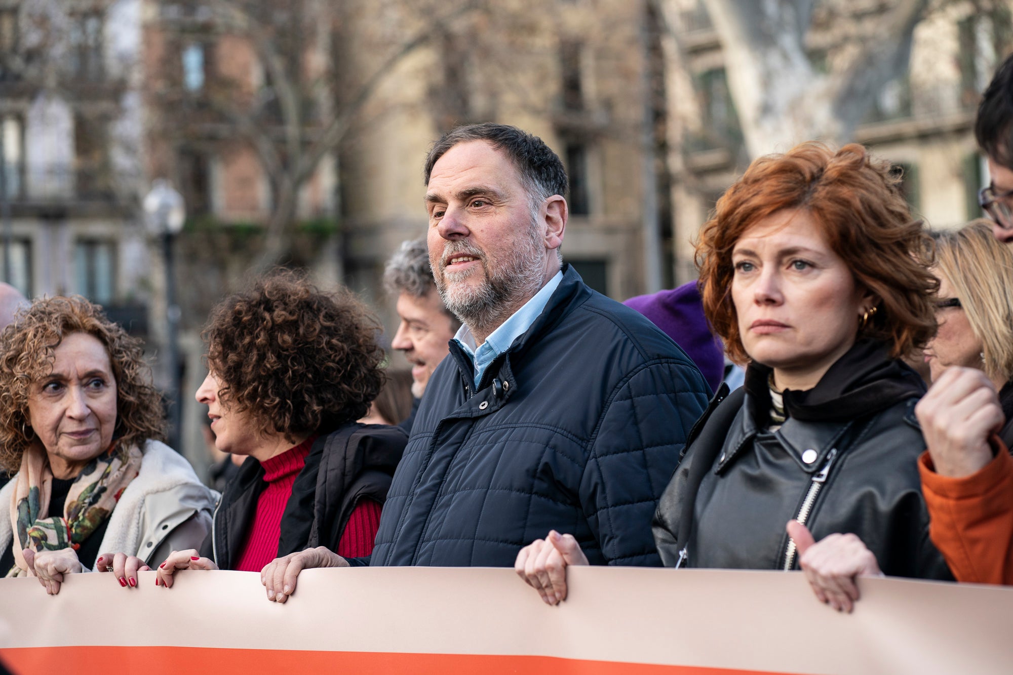 Manifestació per un transport públic de qualitat. Barcelona 07.02.2026 | Mireia Comas