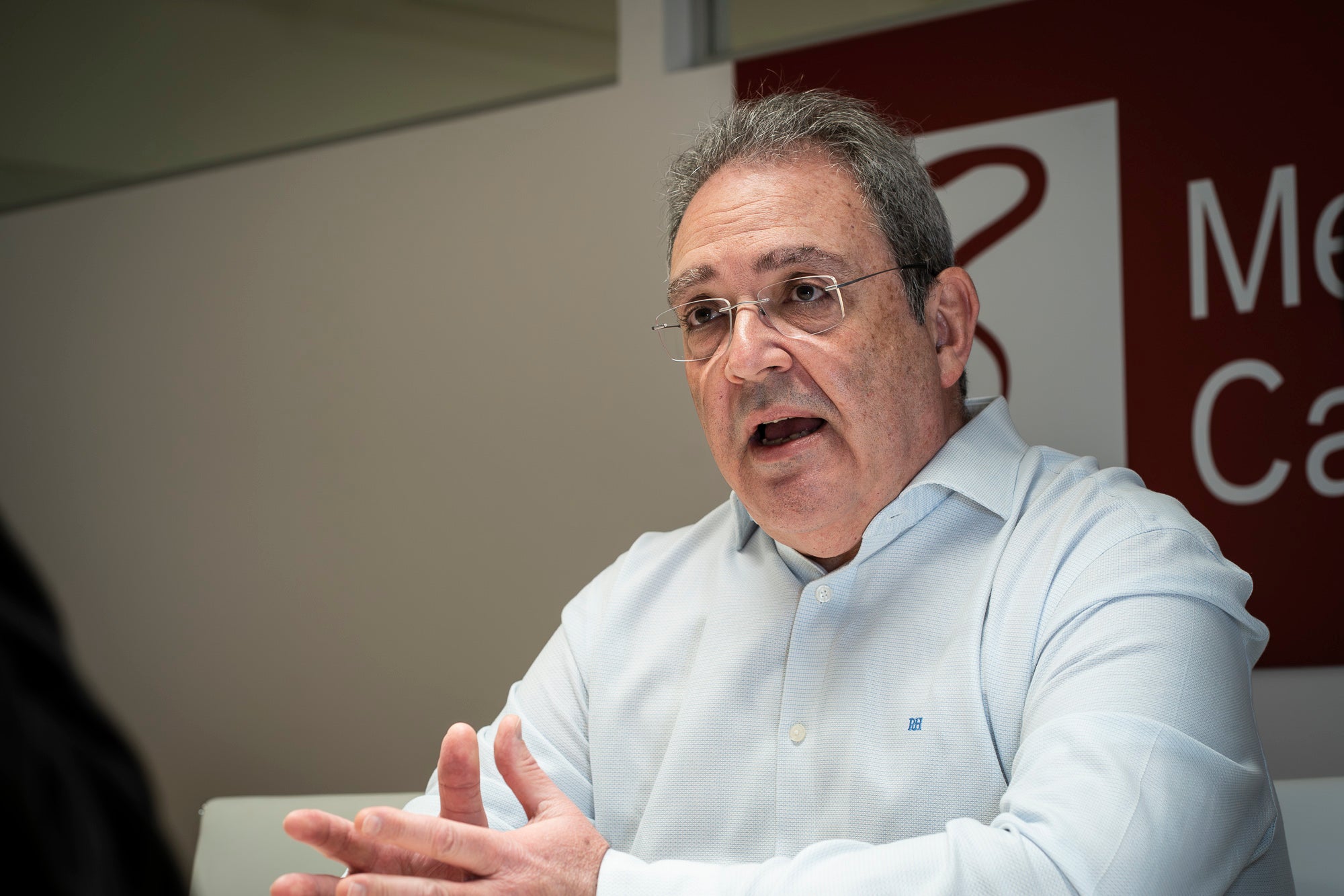 Xavier Lleonart, secretari general del sindicat Metges de Catalunya. Barcelona 11.02.2026 | Mireia Comas