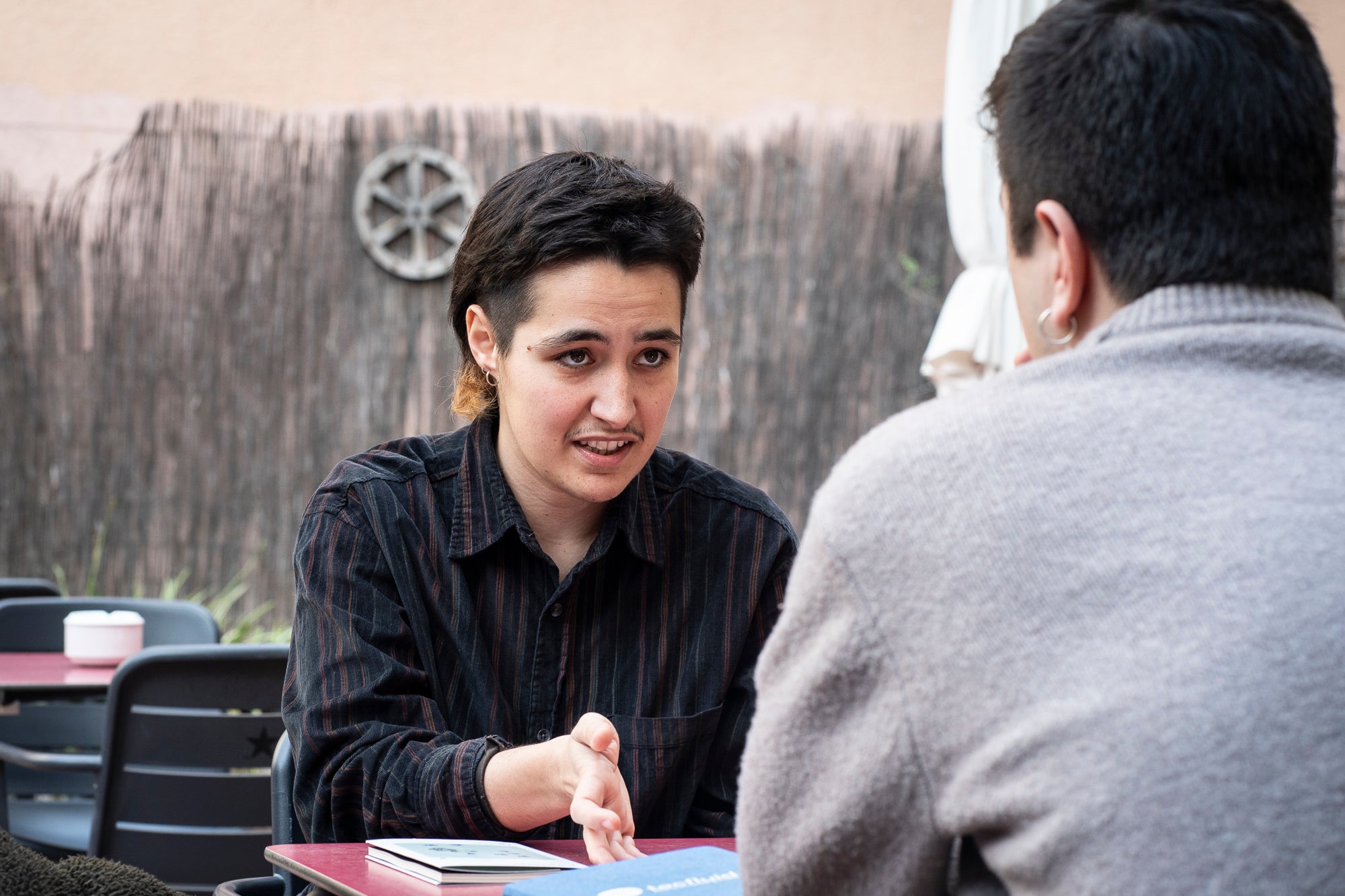 Júlia Sentís, investigadora, improvisadora, poeta i professora. Barcelona 18.02.2026 | Mireia Comas