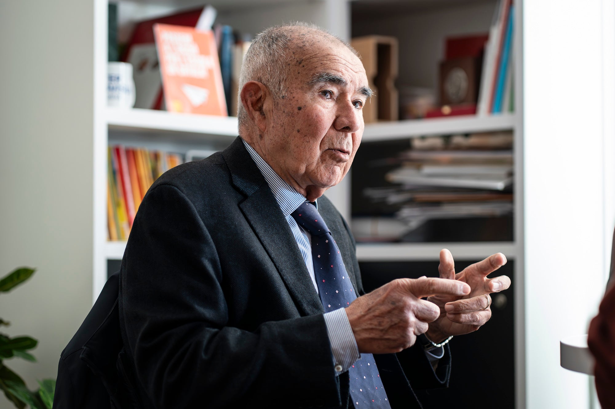 Carlo Sechi, activista cultural i polític alguerès. Barcelona 23.02.2026 | Mireia Comas