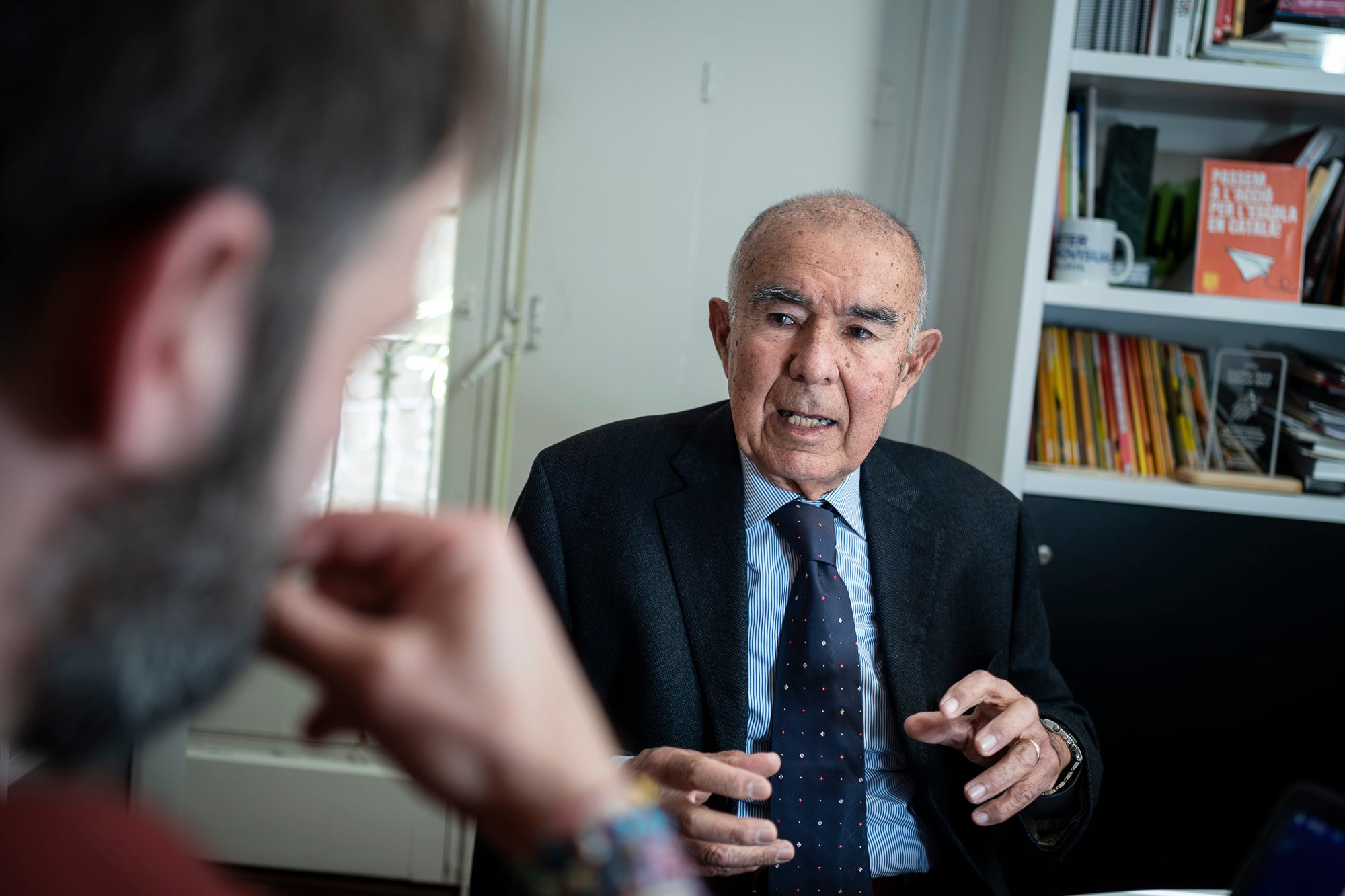 Carlo Sechi, activista cultural i polític alguerès. Barcelona 23.02.2026 | Mireia Comas