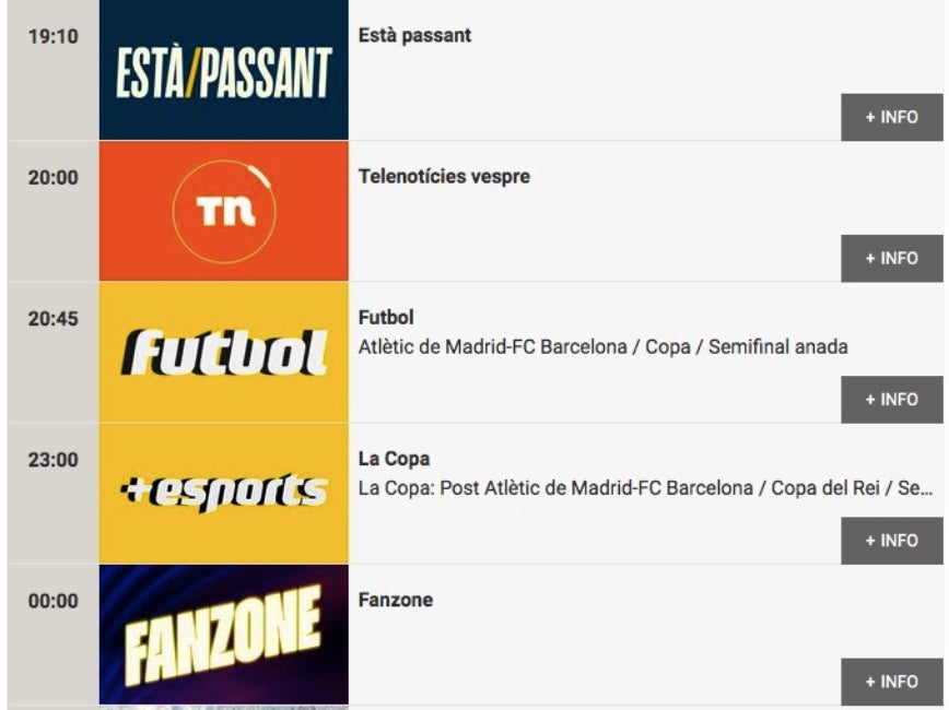 El Fanzone, relegado a la medianoche este jueves