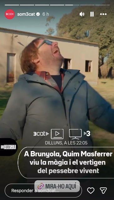 El presentador riurà de valent amb les històries dels veïns - Instagram