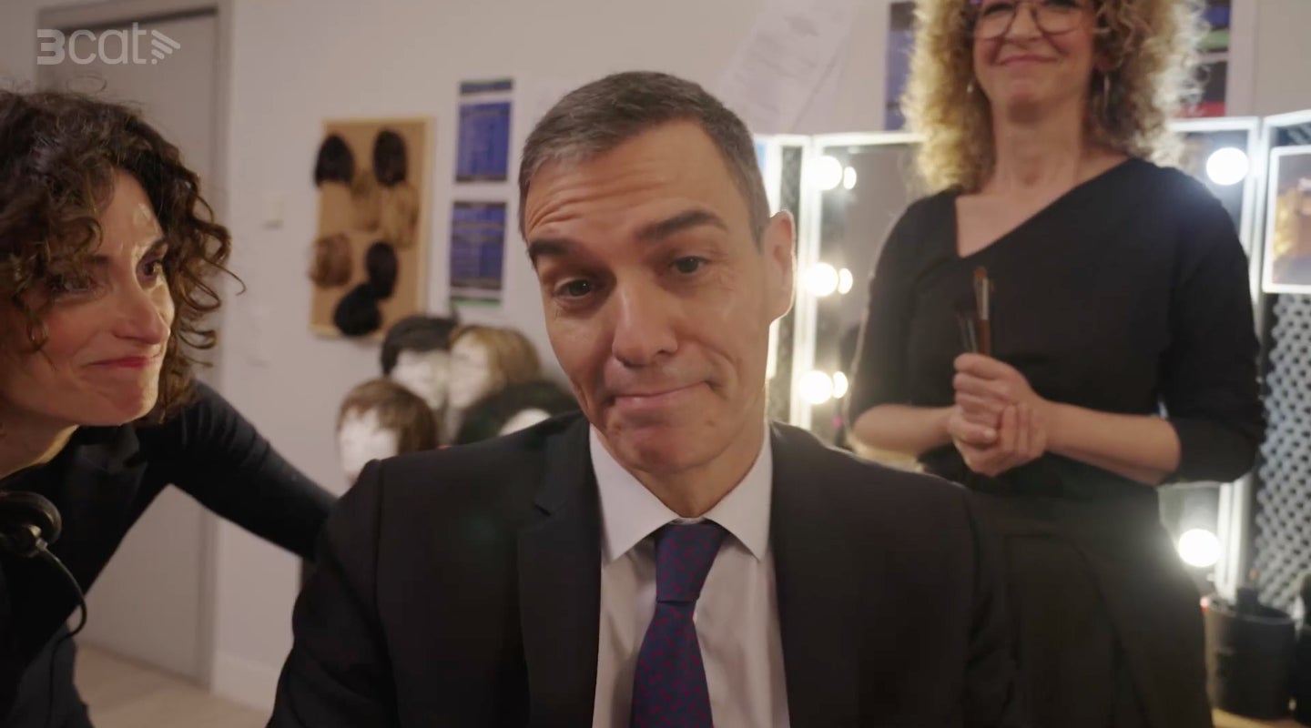 El president espanyol se suma a la gran festa del programa - TV3