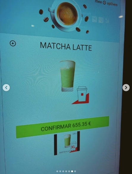 El preu del Matcha Latte ha fet gràcia als seguidors - Instagram
