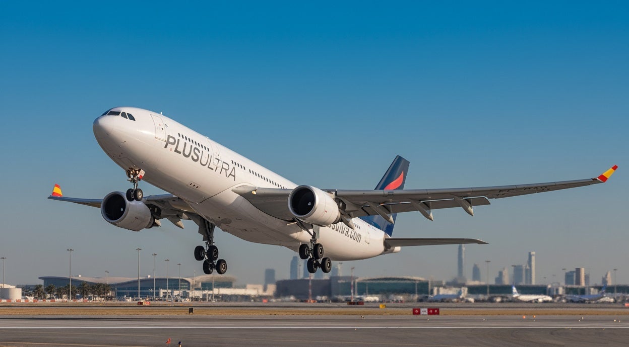 Un avió A330 de Plus Ultra/ HANDOUT per PLUS ULTRA