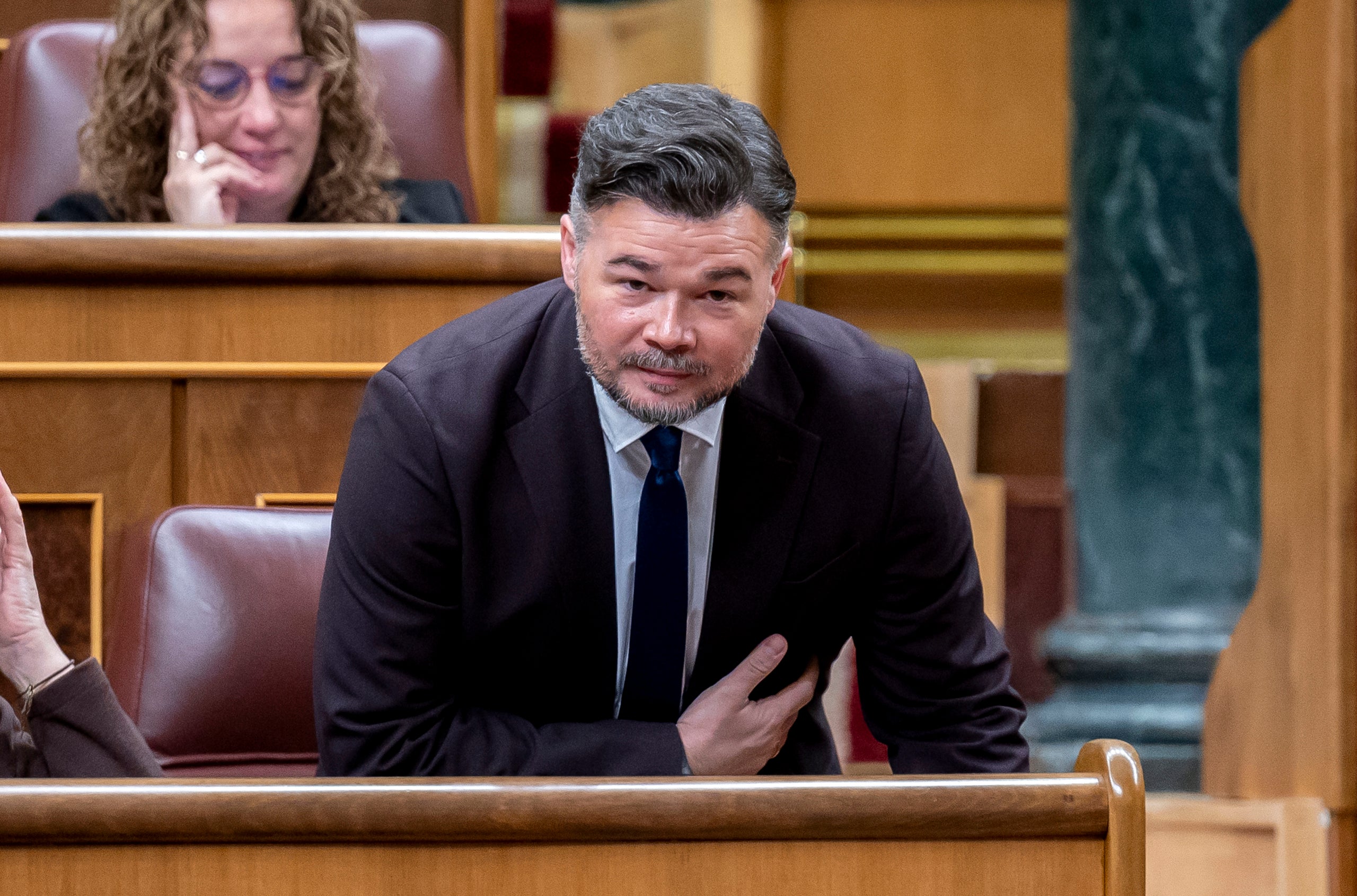 Gabriel Rufián, aquesta setmana al Congrés de Diputats/ Alberto Ortega / Europa Press