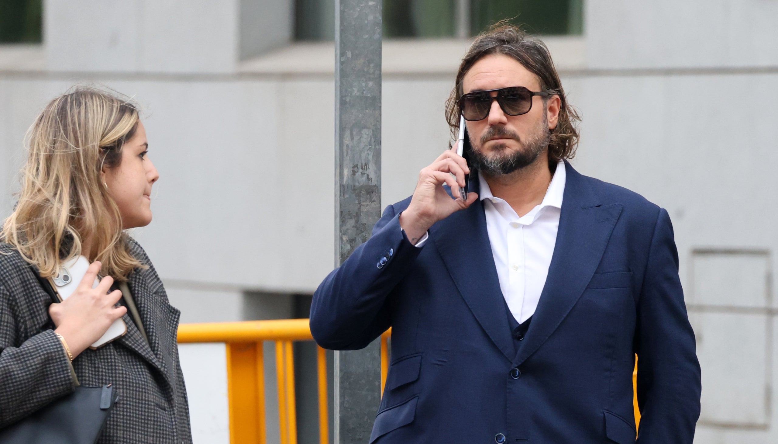 Francisco de Borbó, a la sortida de l'Audiència Nacional/Ricardo Terré/EP