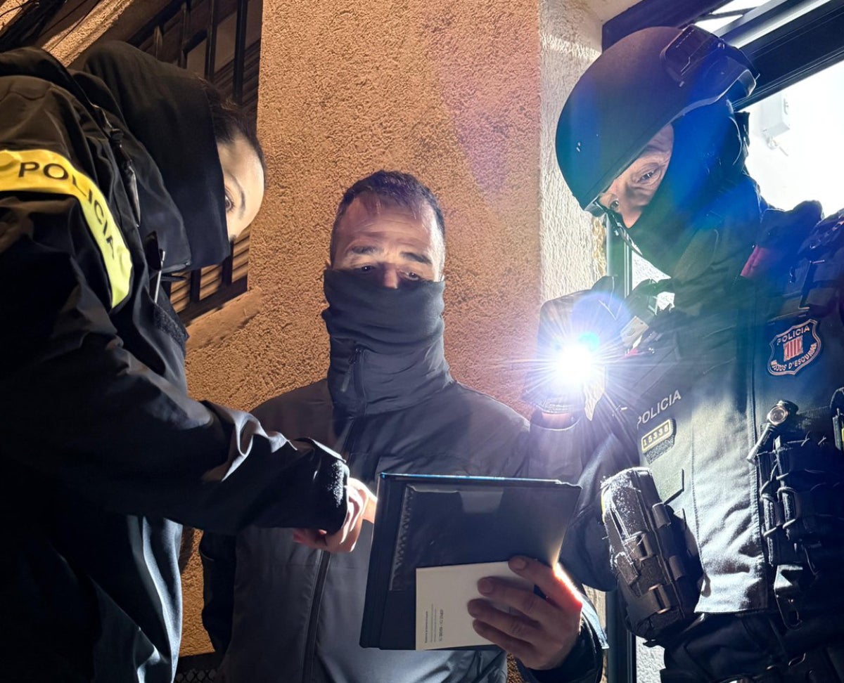 Agents durant el dispositiu policial | Mossos d'Esquadra