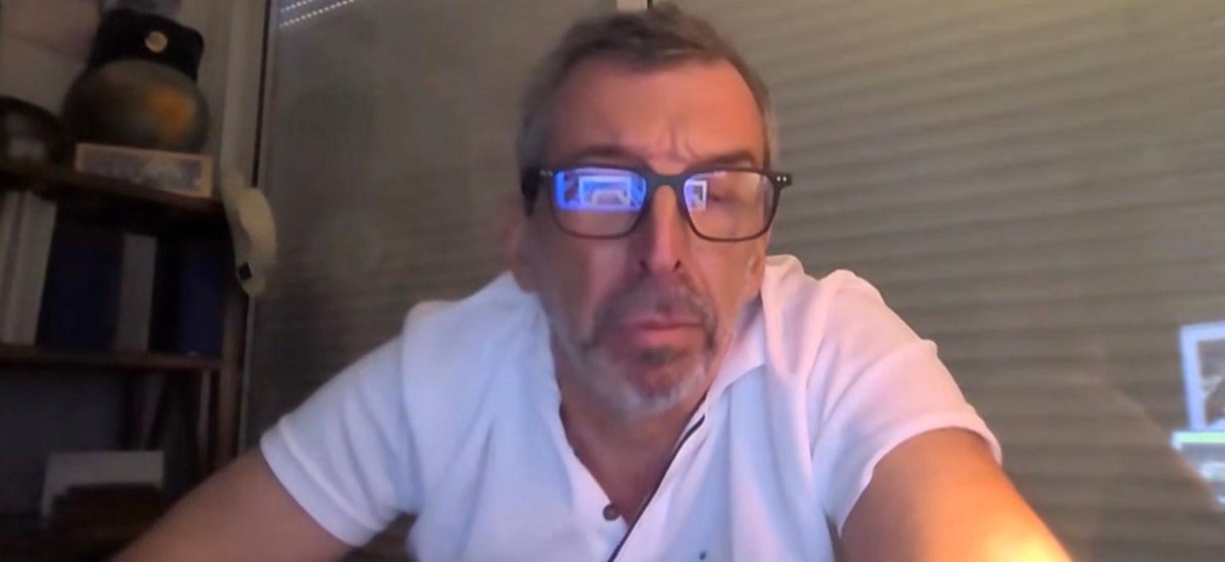 Joan Canela, en el moment del seu testimoni