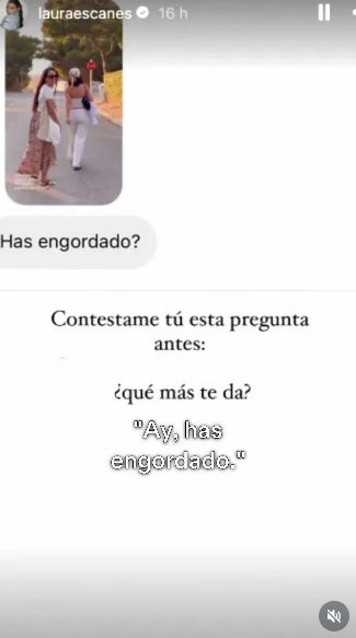 La influencer lamenta continuar rebent comentaris sobre el seu físic - Instagram