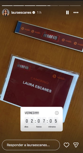 La influencer participa en el programa de este viernes en El Desafío - Instagram
