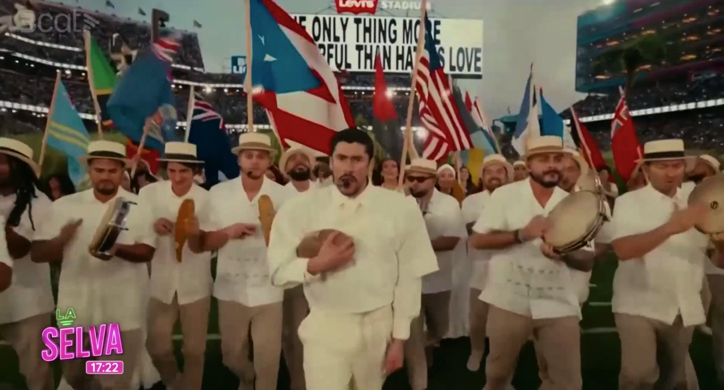 L'actuació de Bad Bunny a la SuperBowl - TV3