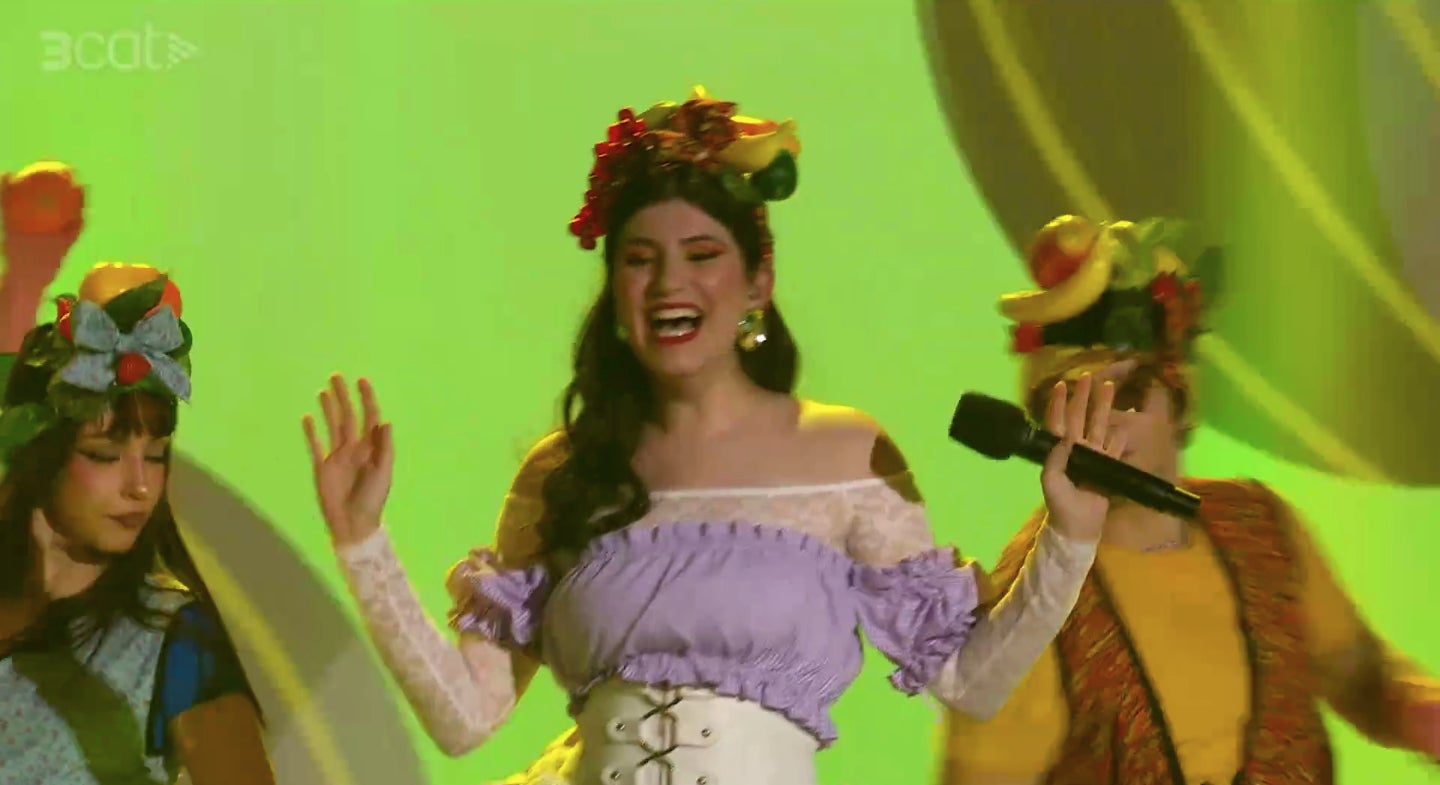 L'actuació de la Noa ha estat de les més divertides de la nit - TV3