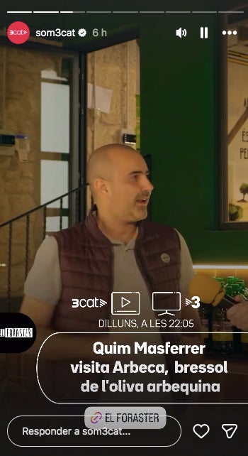 Les tradicions d'Arbeca deixen boig Quim Masferrer - Instagram