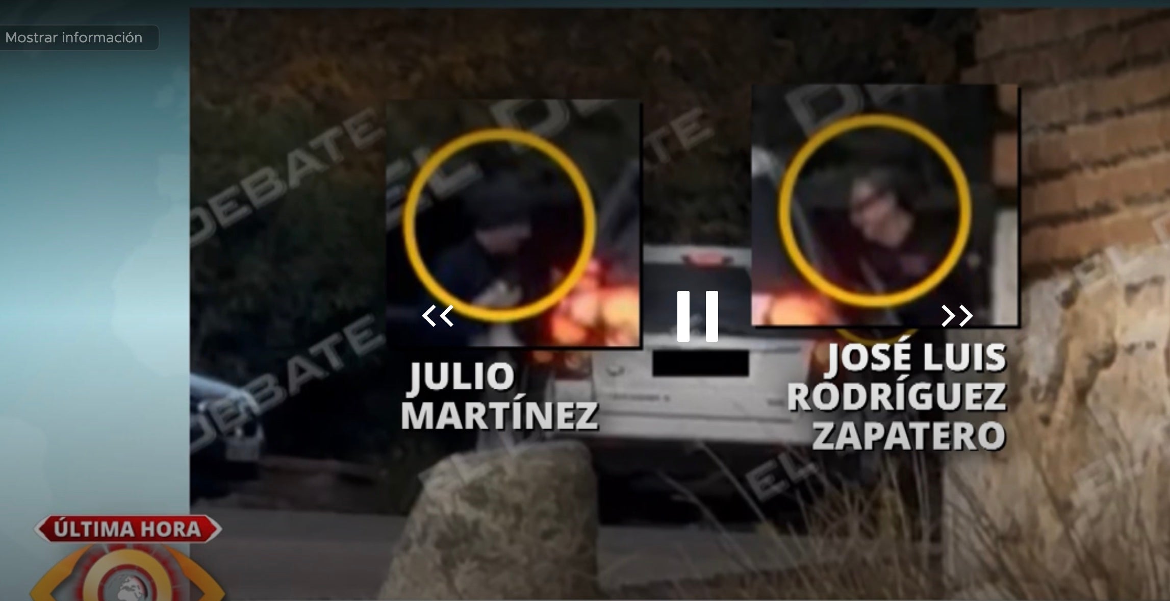 El vídeo de El Debate amb la trobada entre Zapatero i Martínez 72 hores abans de la detenció/El Debate