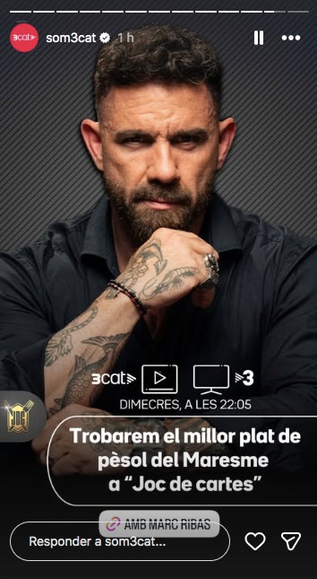 Torna Joc de cartes després d'un mes sense programa - Instagram