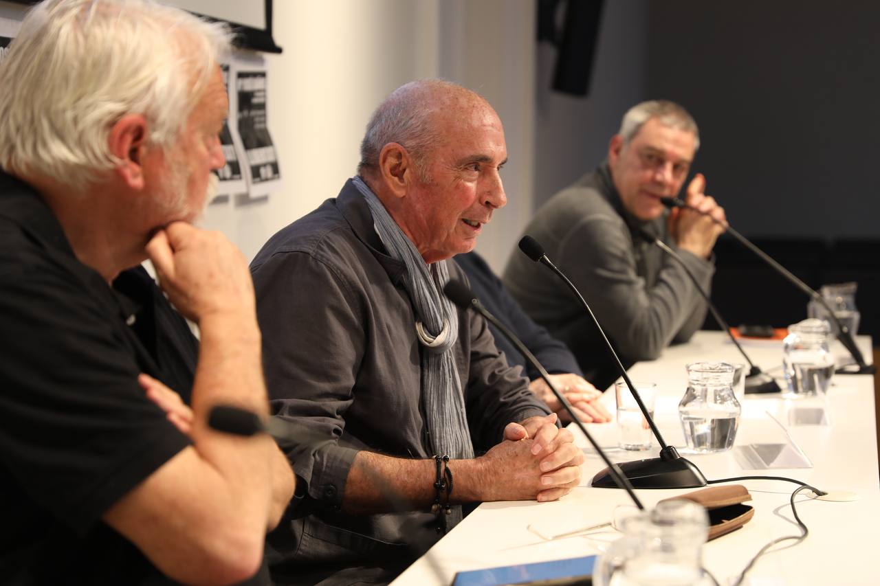 Lluís Llach en la presentació del manifest en suport a Hasél | ANC