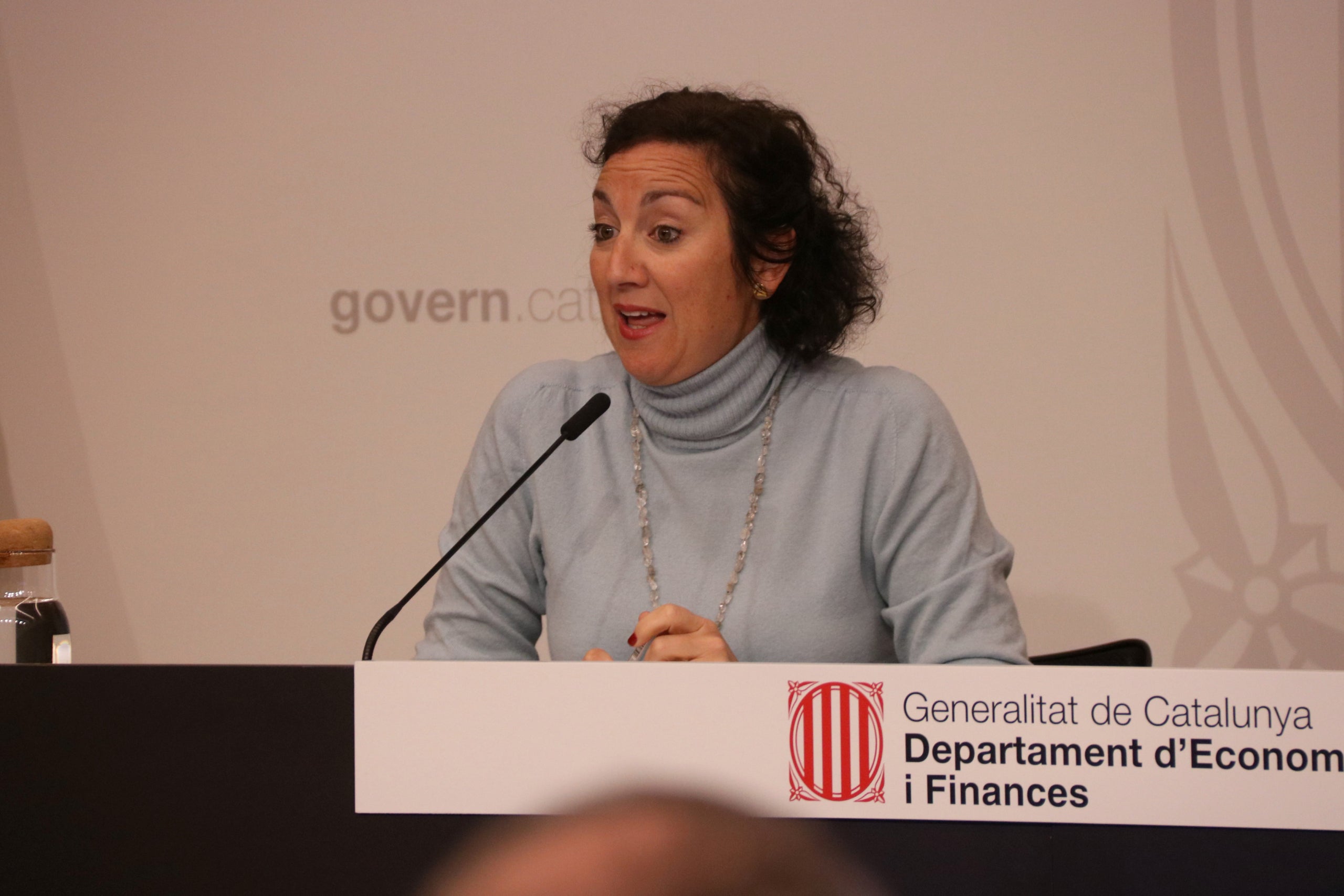 La consellera d'Economia i Finances, Alicia Romero / ACN