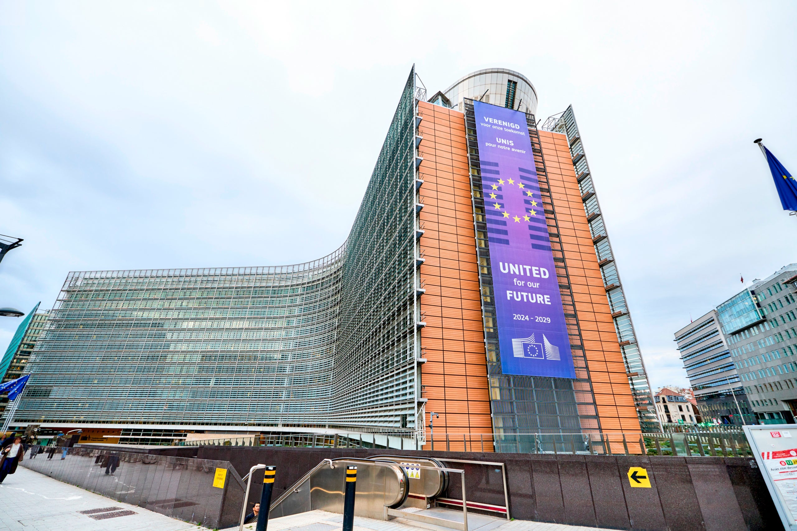 Imatge de l'edifici Berlaymont, seu de la Comissió Europea | Unió Europea