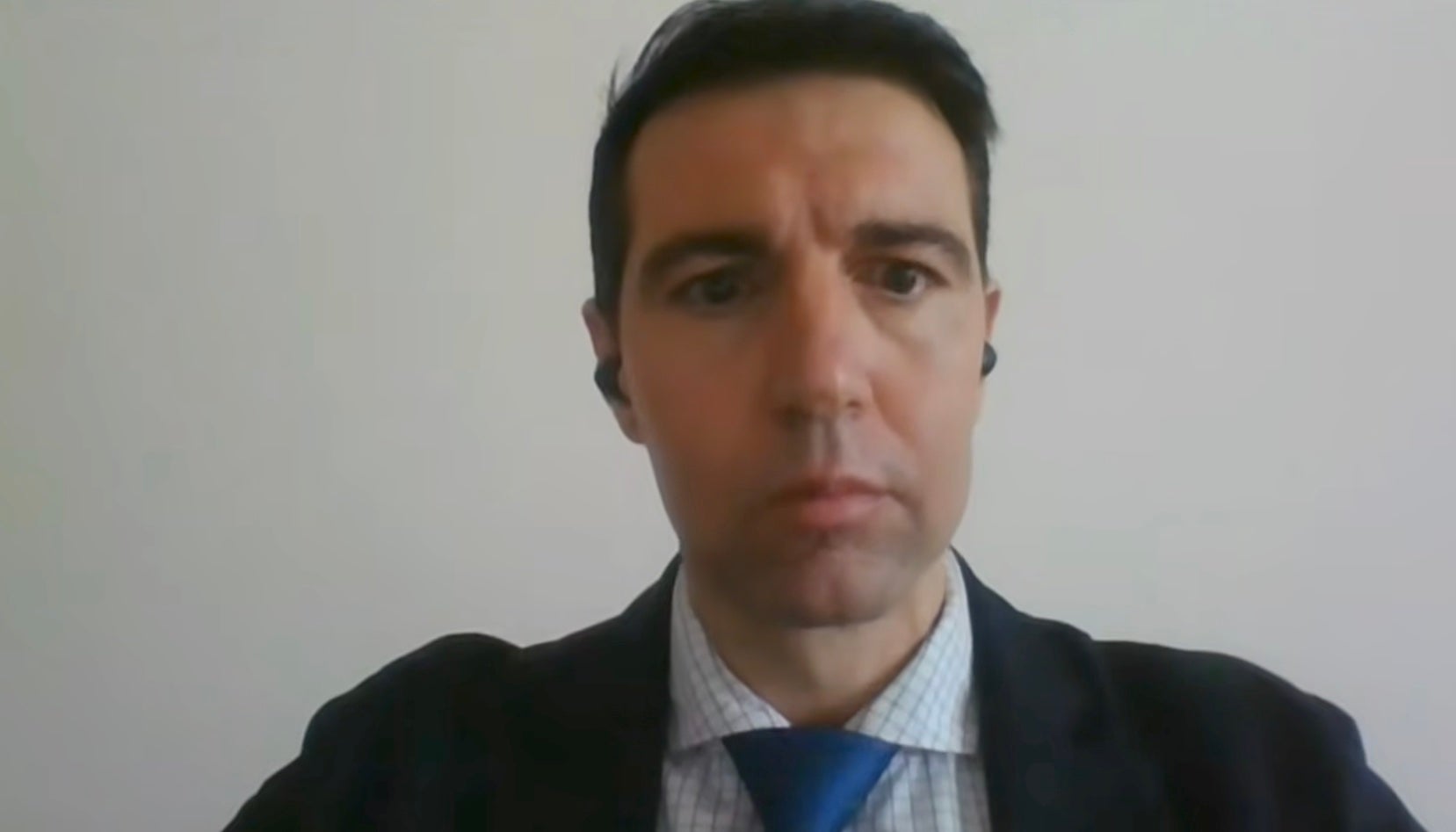 El agente 88.095 en un momento de su declaración