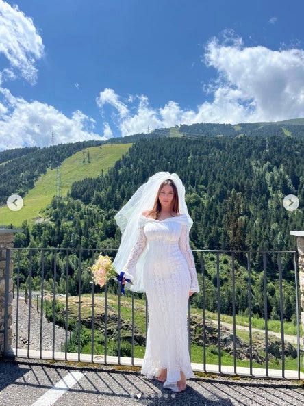 Daniela Blume publica fotos de la boda secreta - Instagram