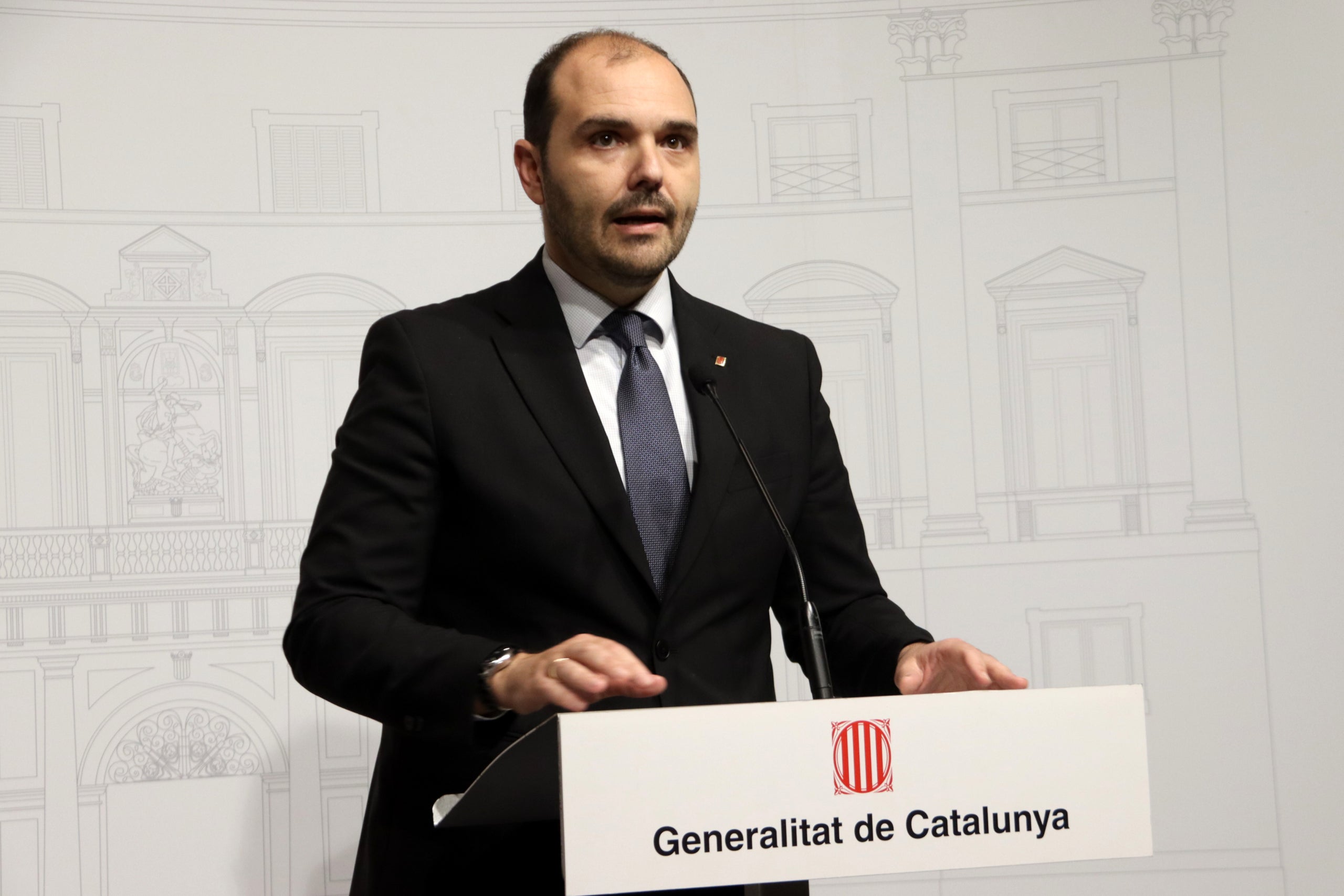 El conseller de la Presidència del Govern, Albert Dalmau / ACN