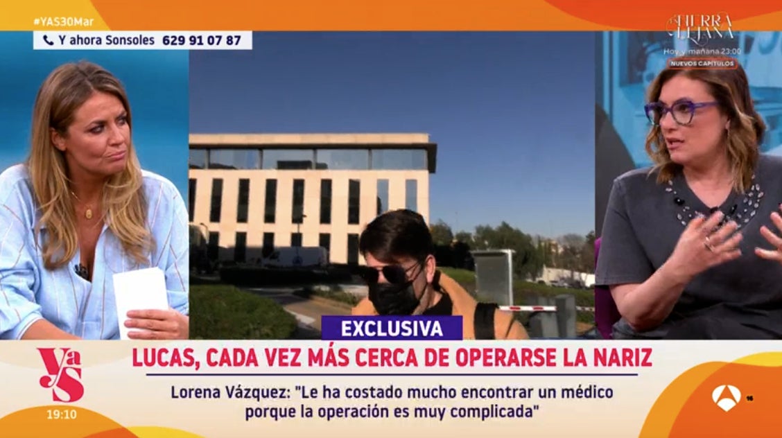 El Lucas tornarà a operar-se per intentar arreglar el seu nas - Antena 3