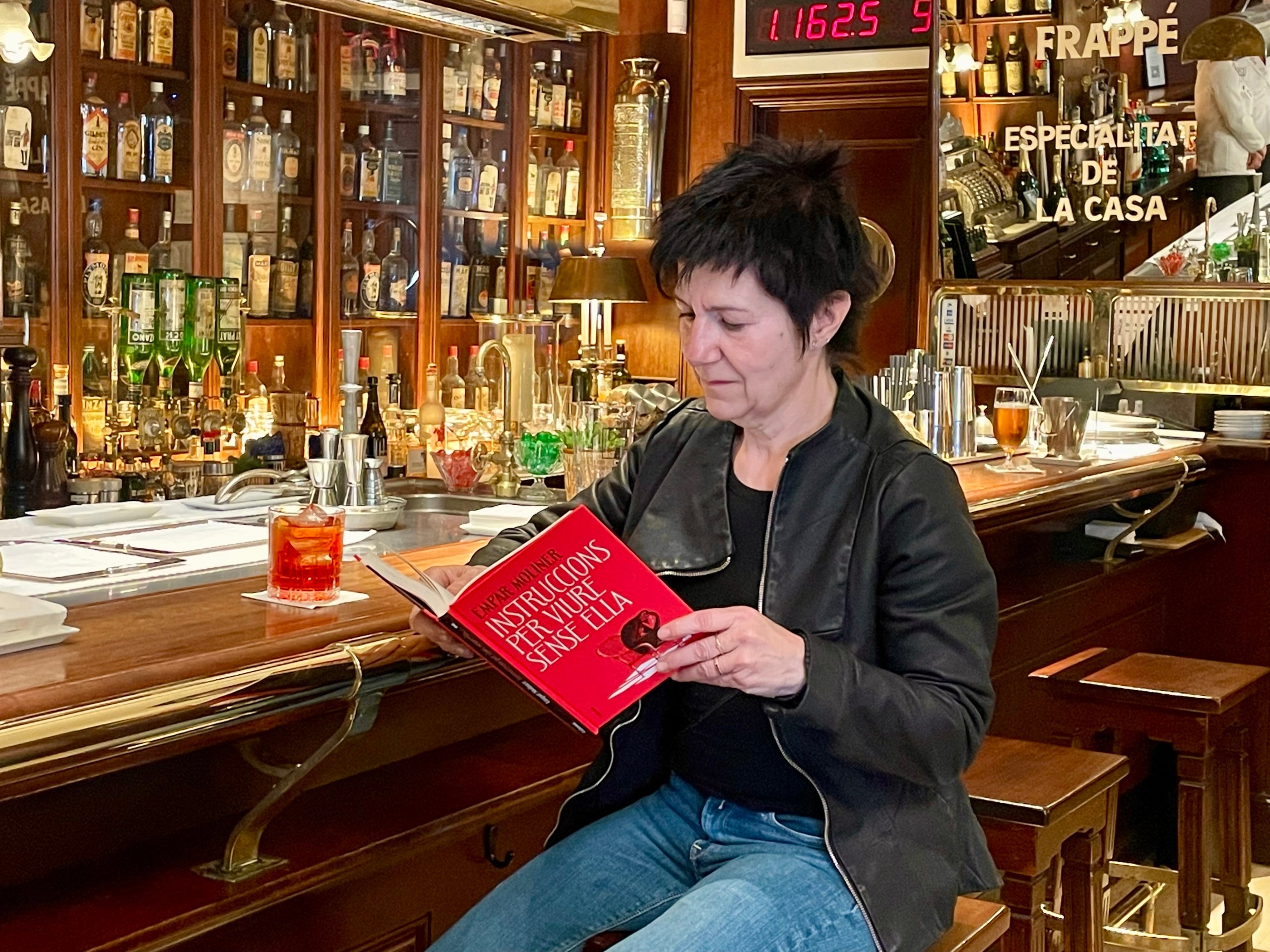 Empar Moliner en la presentación de su nueva novela, 'Instruccions per viure sense ella', que ya está en las librerías, editada por Columna (Grup 62) / Europa Press