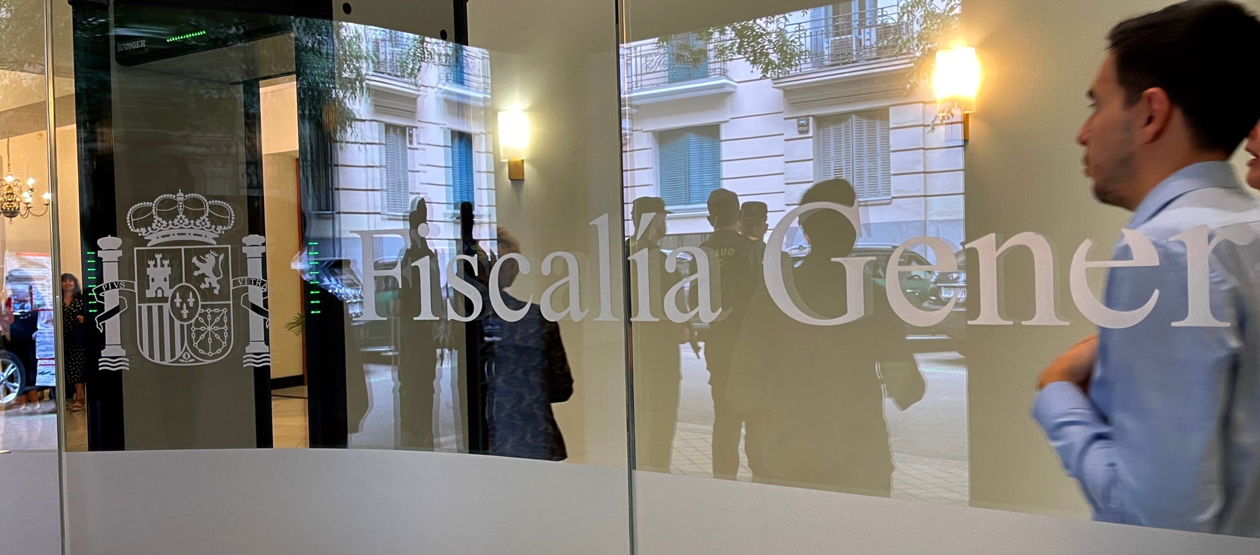 Una imatge de l'entrada a la Fiscalia General de l'Estat/Quico Sallés