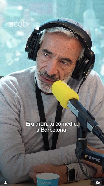 Imanol Arias parla meravelles de Barcelona - Catalunya Ràdio