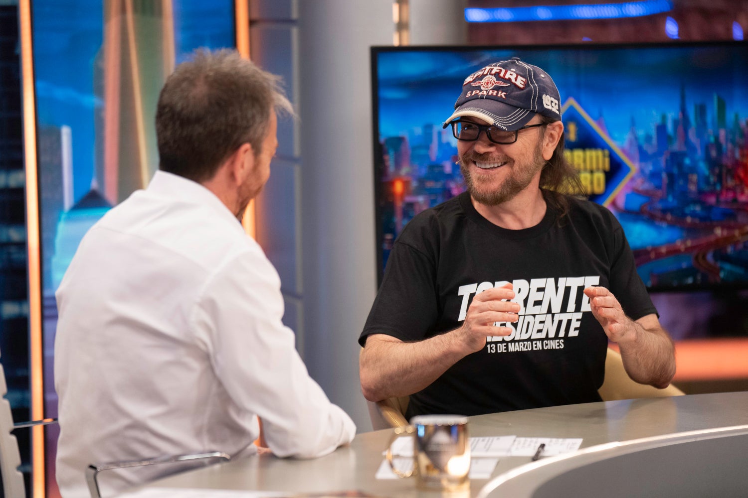 L'entrevista al director de cinema ha estat plena de titulars - Antena 3