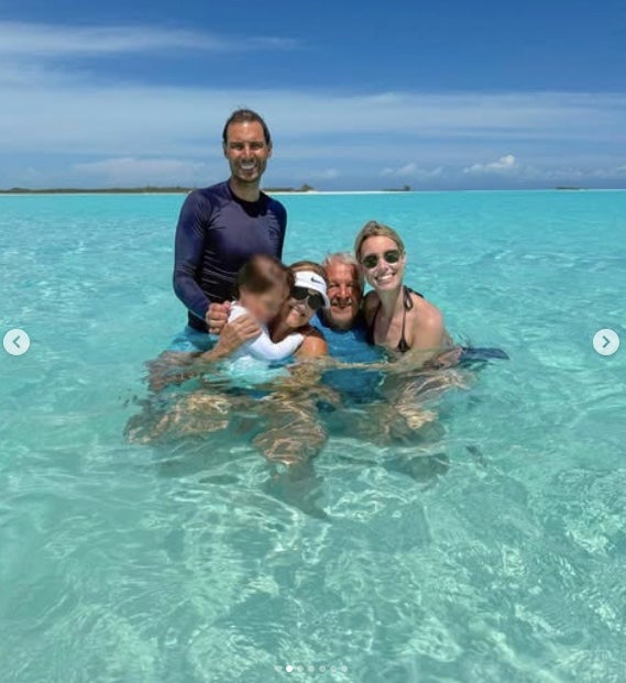 Les fotos familiars de les vacances de Rafa Nadal - Instagram