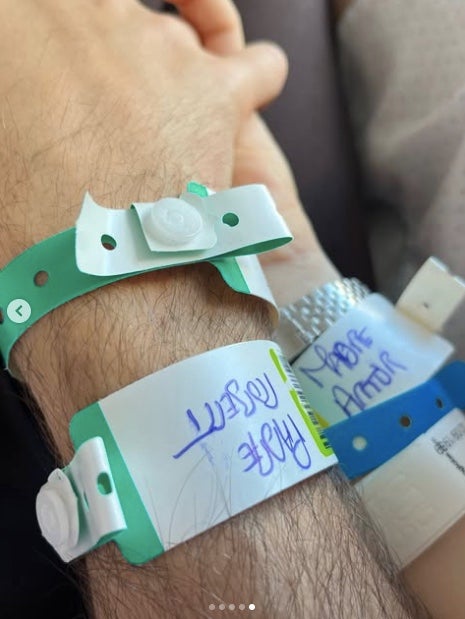 Les polseres amb els noms dels petits - Instagram