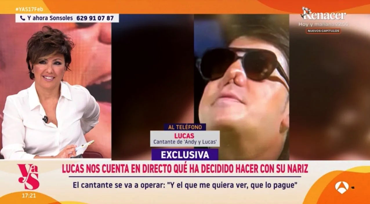 L'última imatge del nas del cantant era molt impactant - Antena 3