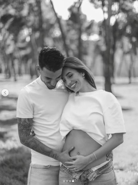 Luna Serrat anuncia que està embarassada de bessons - Instagram