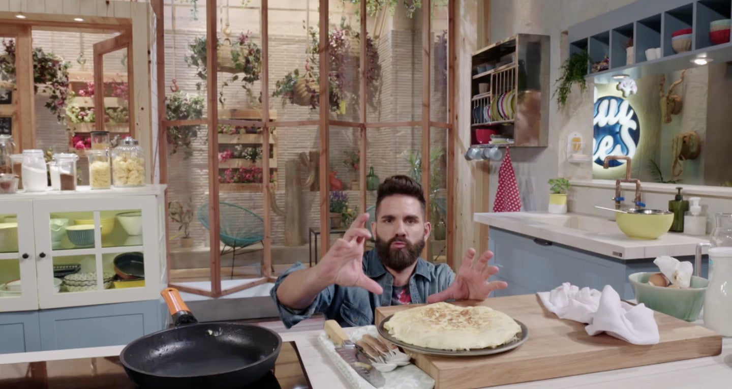 Marc Ribas presumía de la tortilla de patatas que había cocinado - TV3
