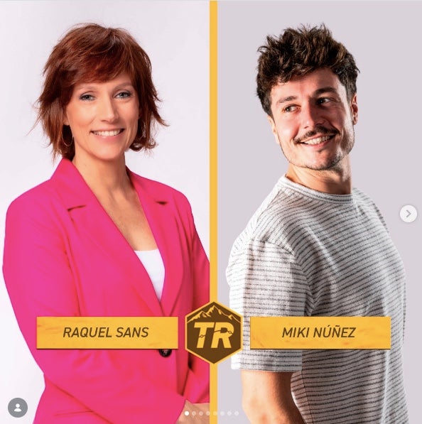 Raquel Sans i Miki Núñez formaran parella a La Travessa - Instagram